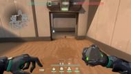 Blocking off this spot leaves the attackers with only one side of entry. (Screenshot by Sportskeeda)